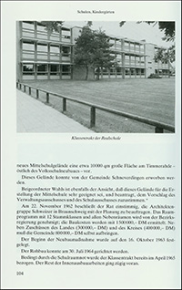 40Jahre Schneverdingen – eine Dokumentation<br/>Klassentrakt der Realschule