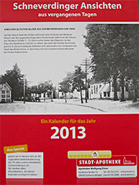 Schneverdinger Fotos – Kalender 2013 – Titelblatt