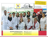 Schneverdinger Fotos – Kalender 2018 – Das Team der Schneverdinger Stadt-Apotheke 