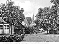 Schneverdinger Fotos – Kalender 2020 – Blick von der Schulstraße in Richtung Am Markt