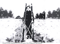 Schneverdinger Fotos – Kalender 2021 – Wintersport am Höpen um 1950